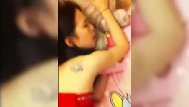 Hairy Asian moans and gets fucked